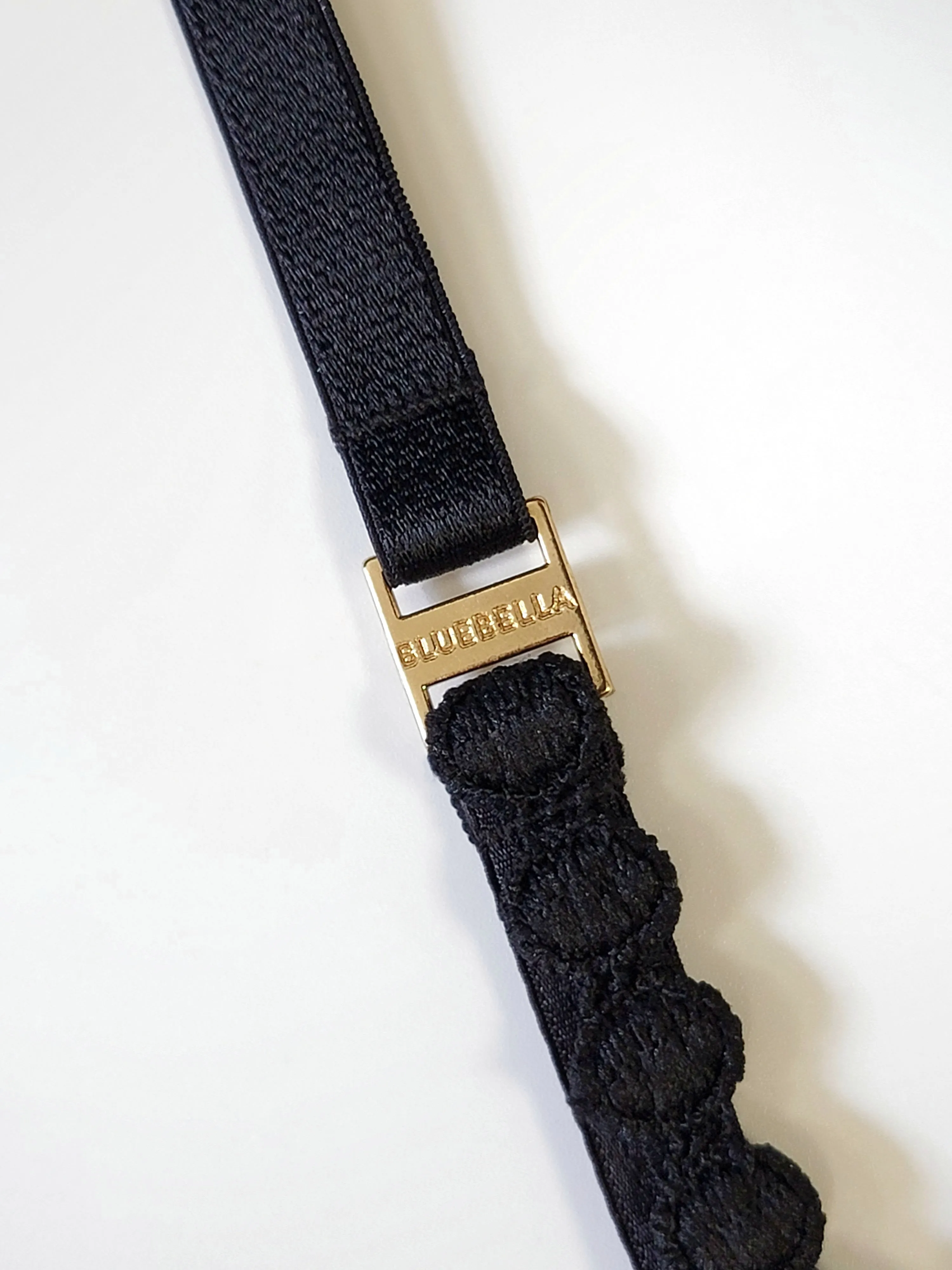 Amina (Black) Open Bra