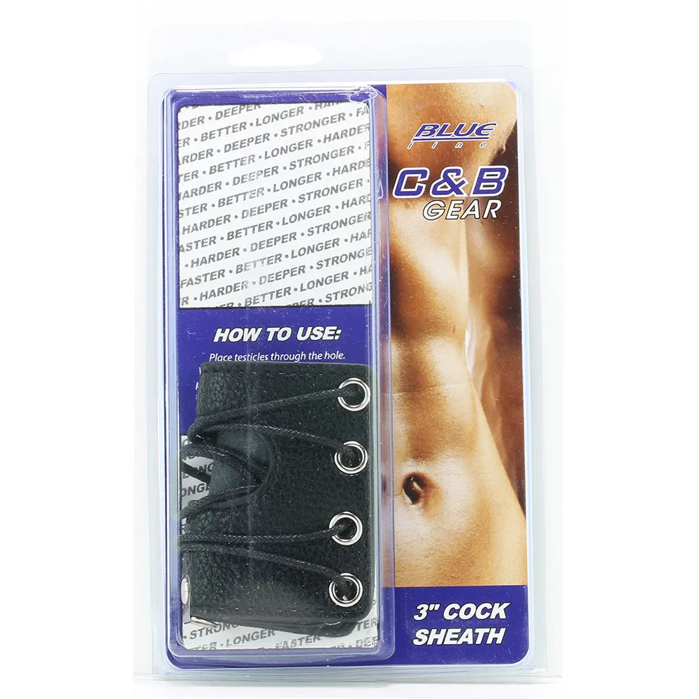 Blue Line 3 Inch Cock Sheath