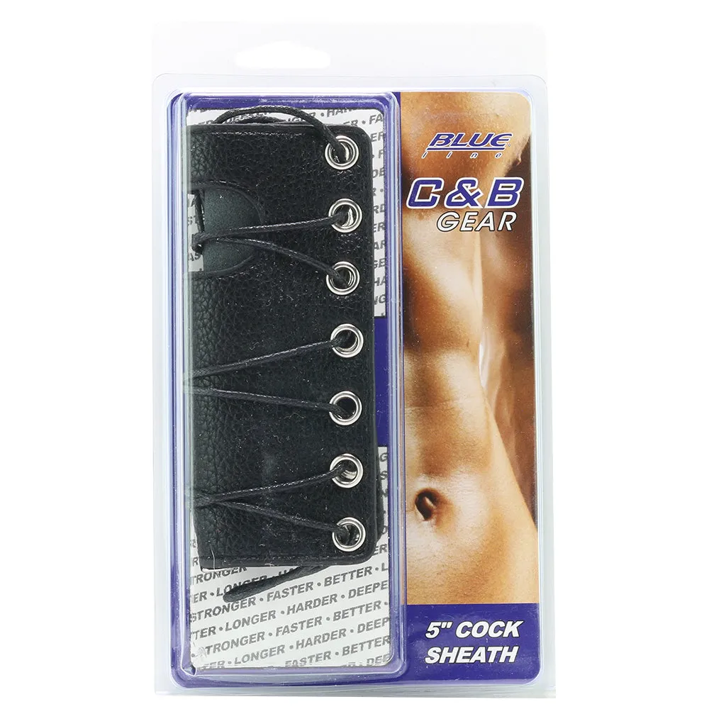 Blue Line 5 Inch Cock Sheath