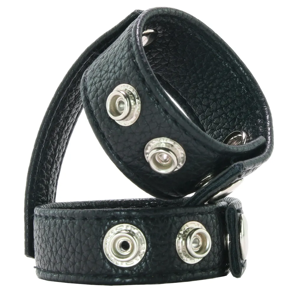 Blue Line Duo Snap Cock and Ball Ring