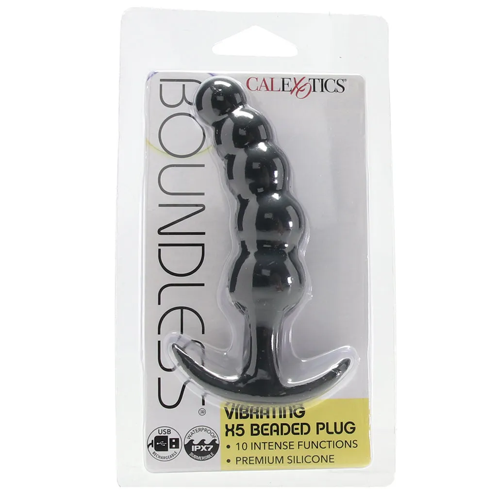 Boundless Vibrating X5 Beaded Plug