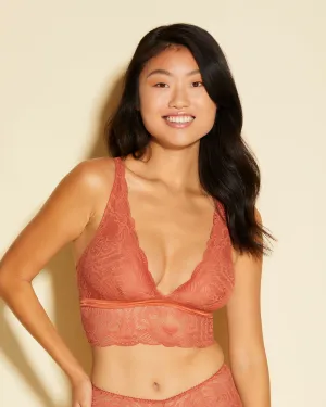 Bralette De Triángulos Altos