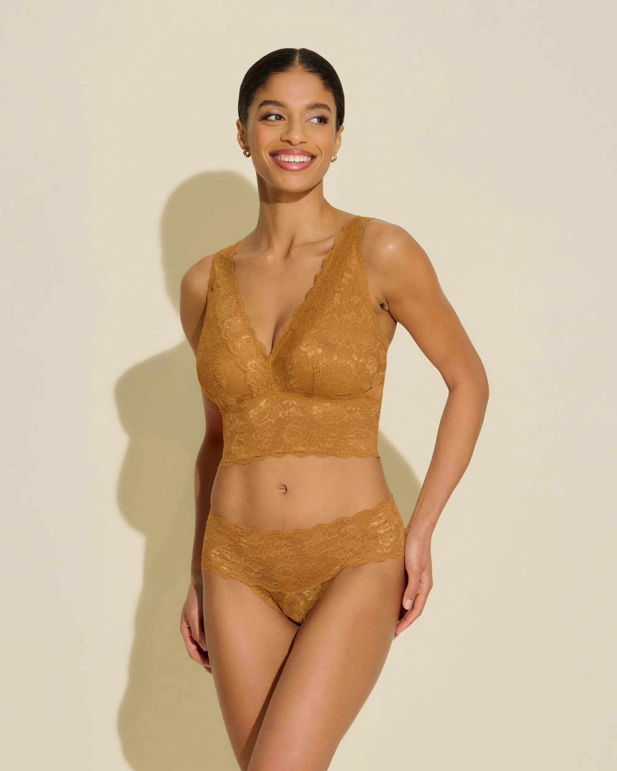 Bralette Tipo Top Escotado Curvy