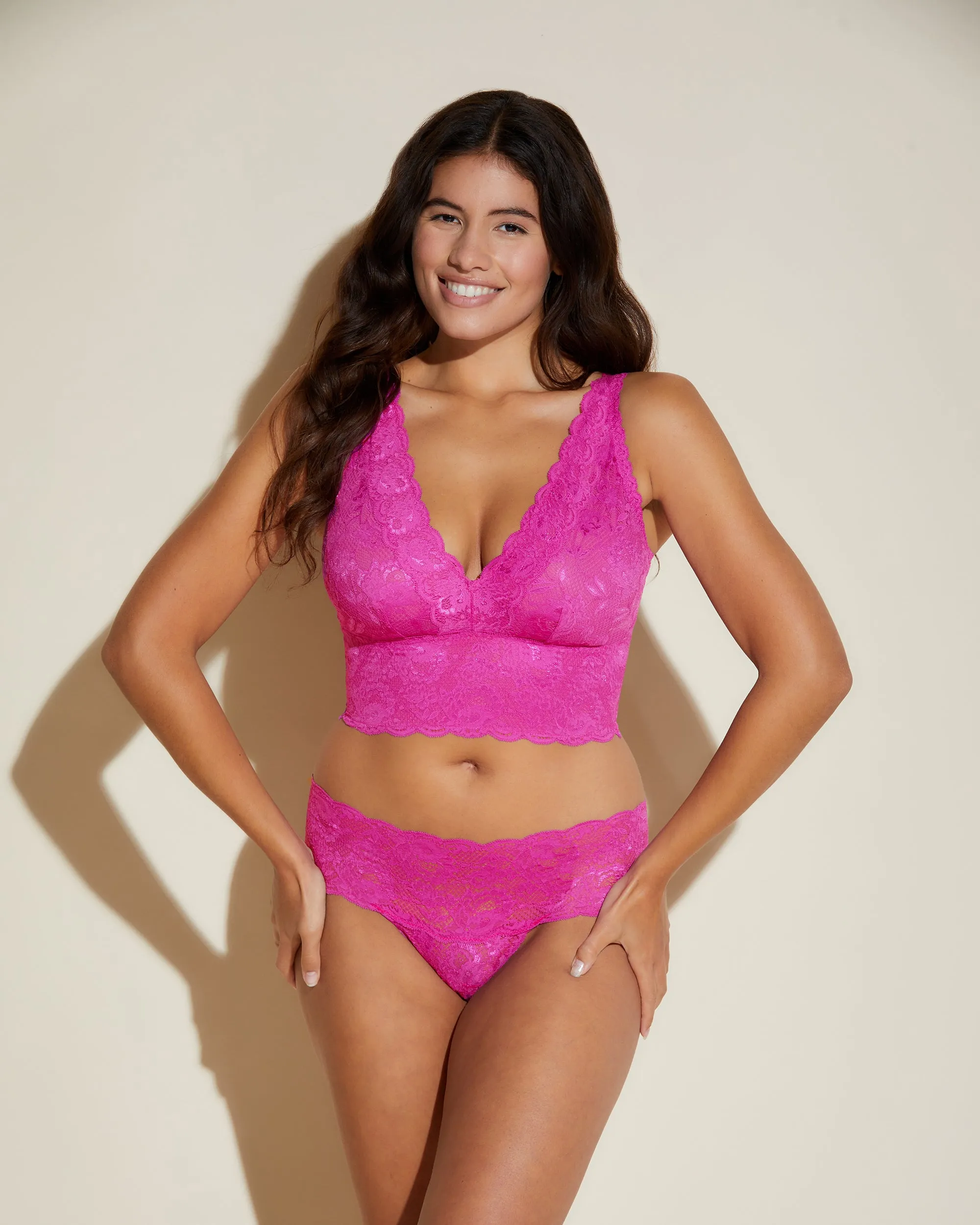 Bralette Tipo Top Escotado Curvy