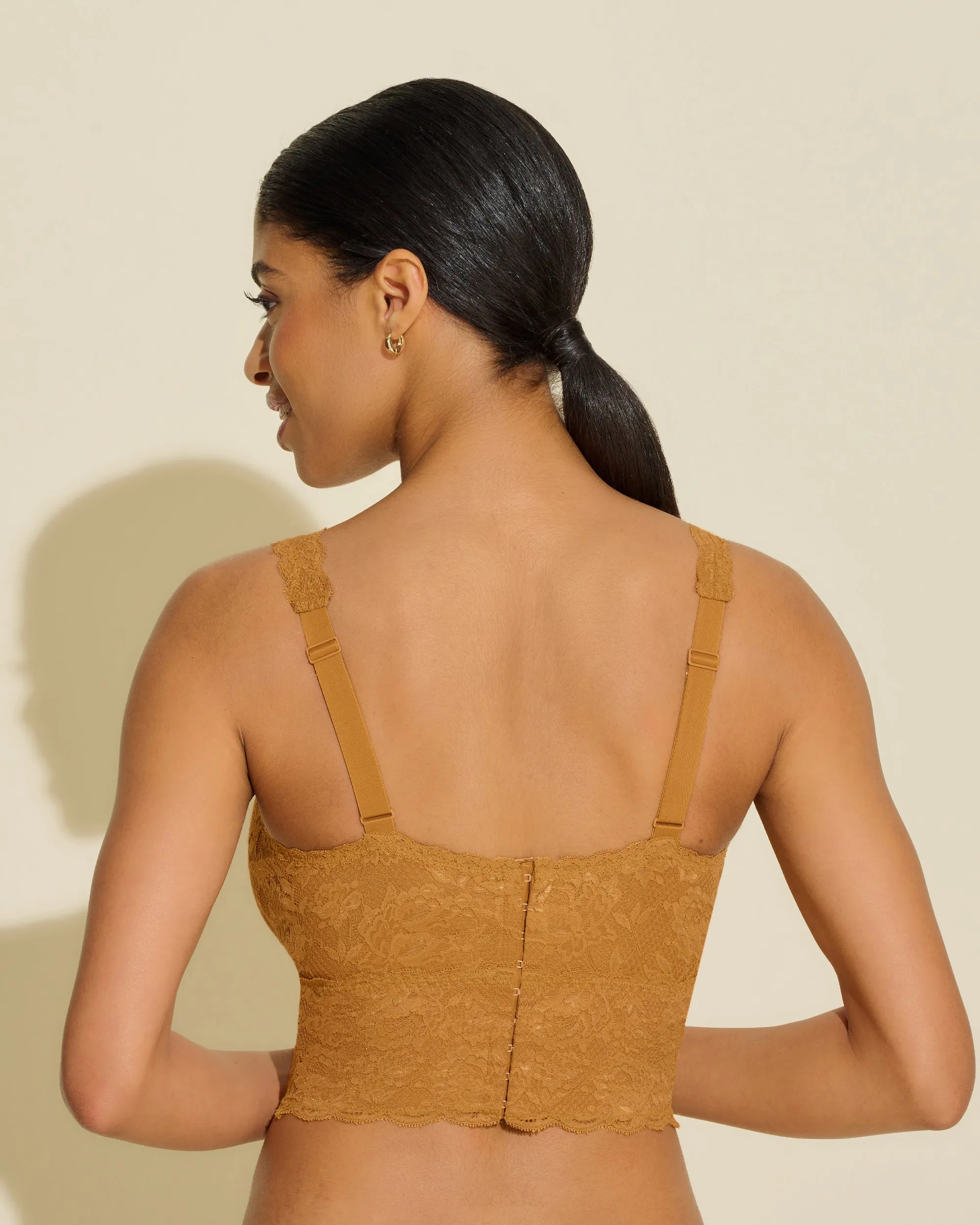 Bralette Tipo Top Escotado Curvy