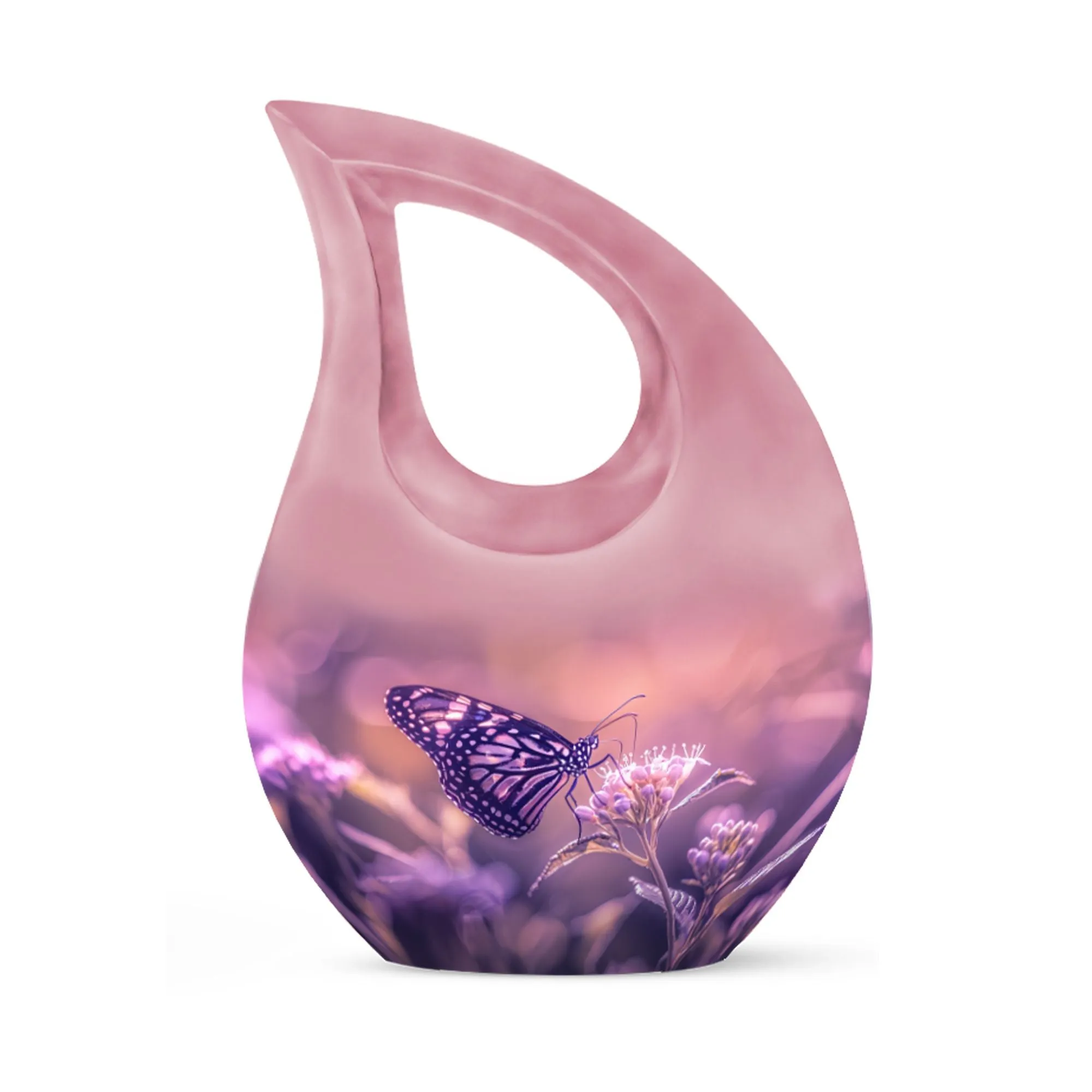 Butterfly Tribute: Personalized Memorial Urn for Loving Memories