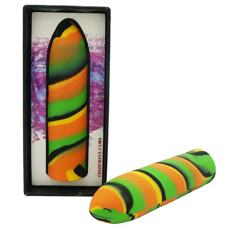 Colourful Camo Tracer Bullet Vibrator