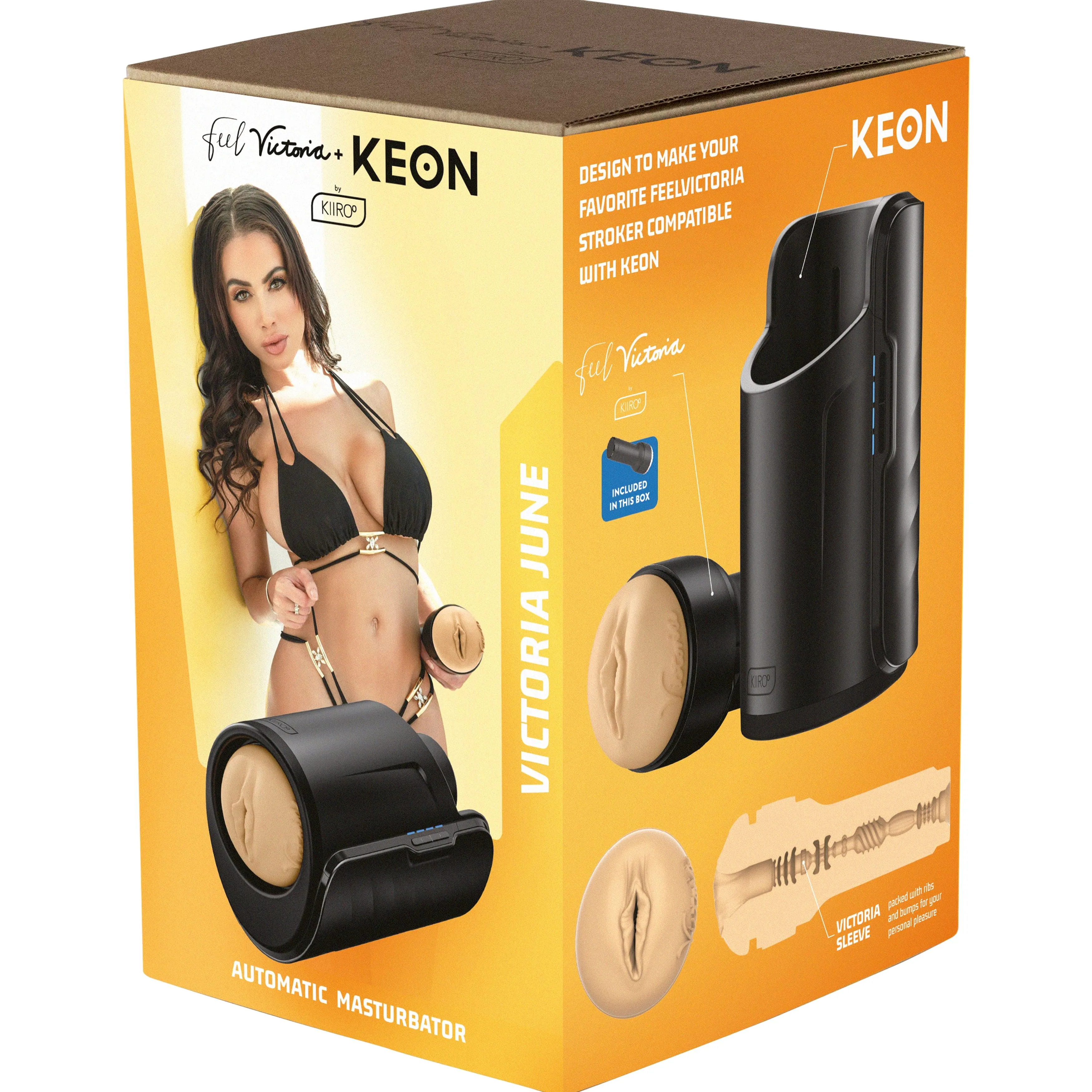 Kiiroo Feel Victoria June Stroker   Keon Combo Set
