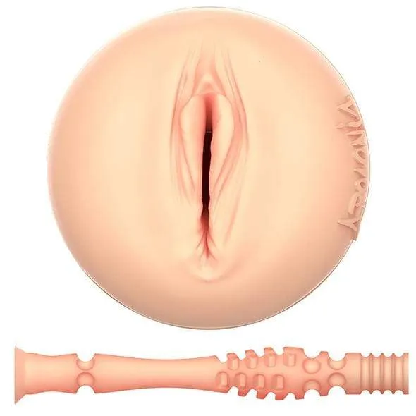 Kiiroo - FeelStars Collection Apolonia Lapiedra Masturbator Stroker (Black)