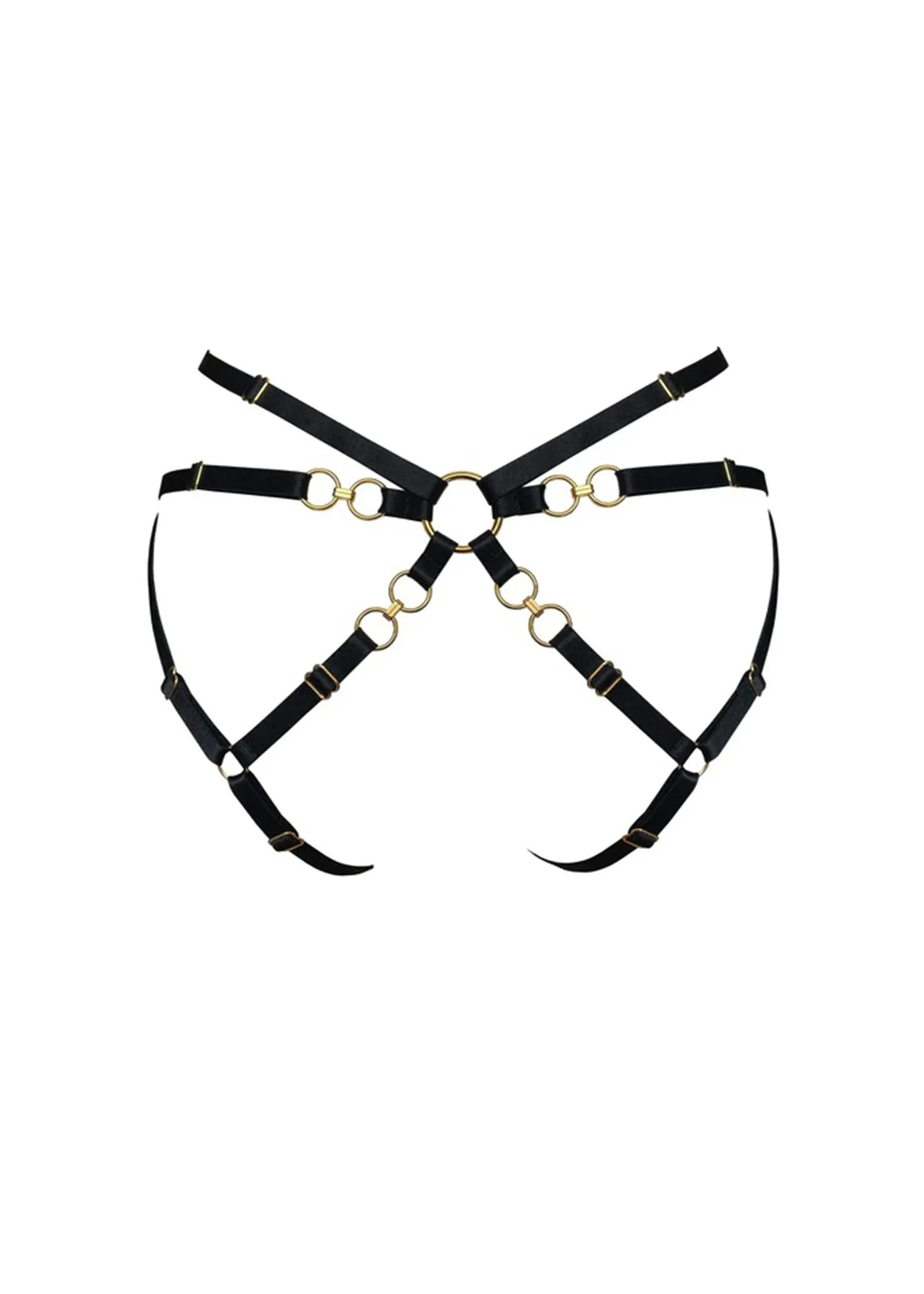 Kleio Open Back Brief (Black)
