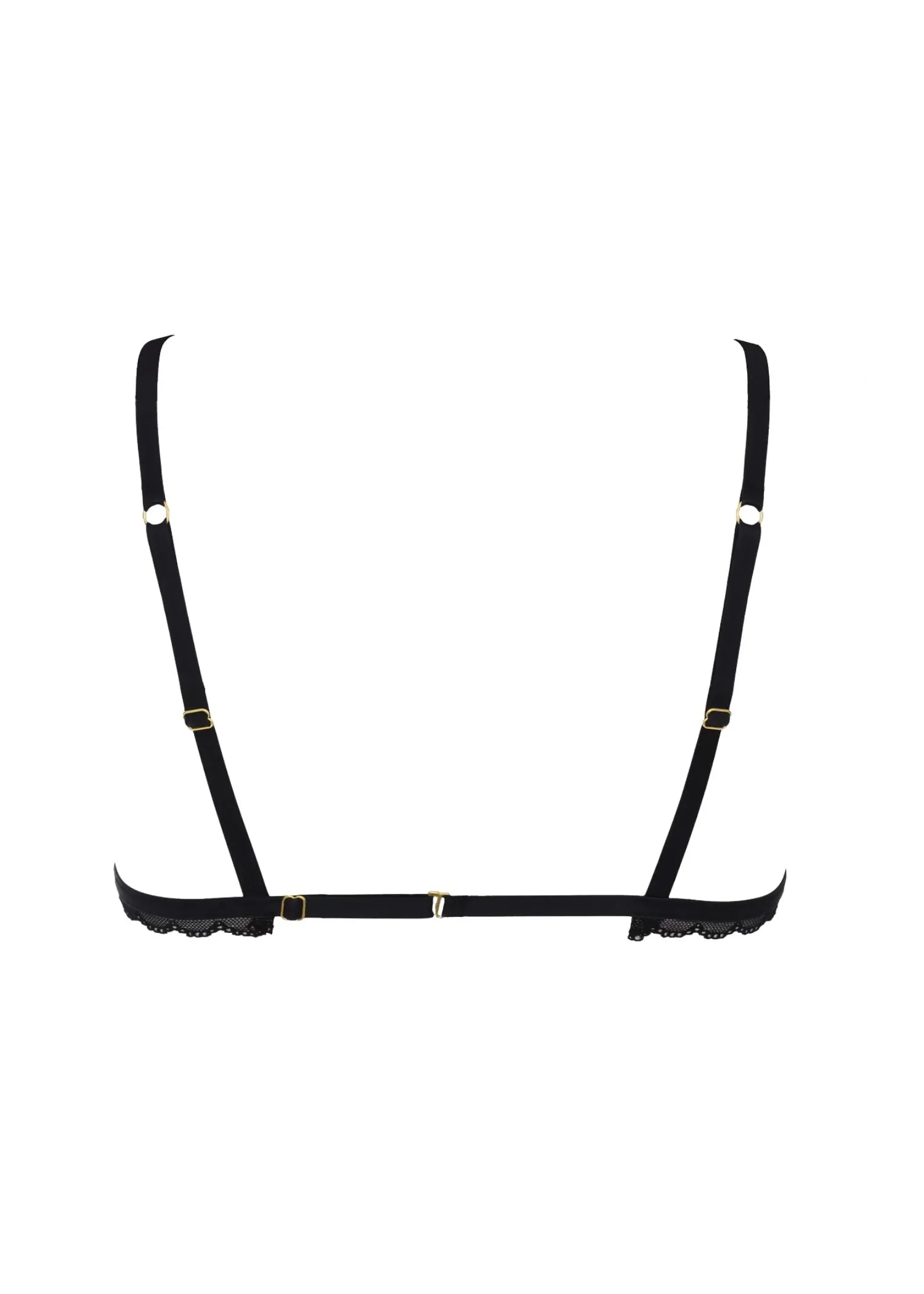 Le Petit Secret Dentelle - Openable Triangle Bra (Black)