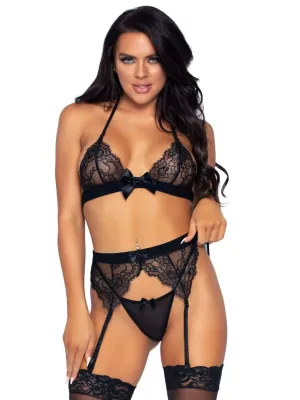 Leg Avenue True Romance Lace Bra Set 81631
