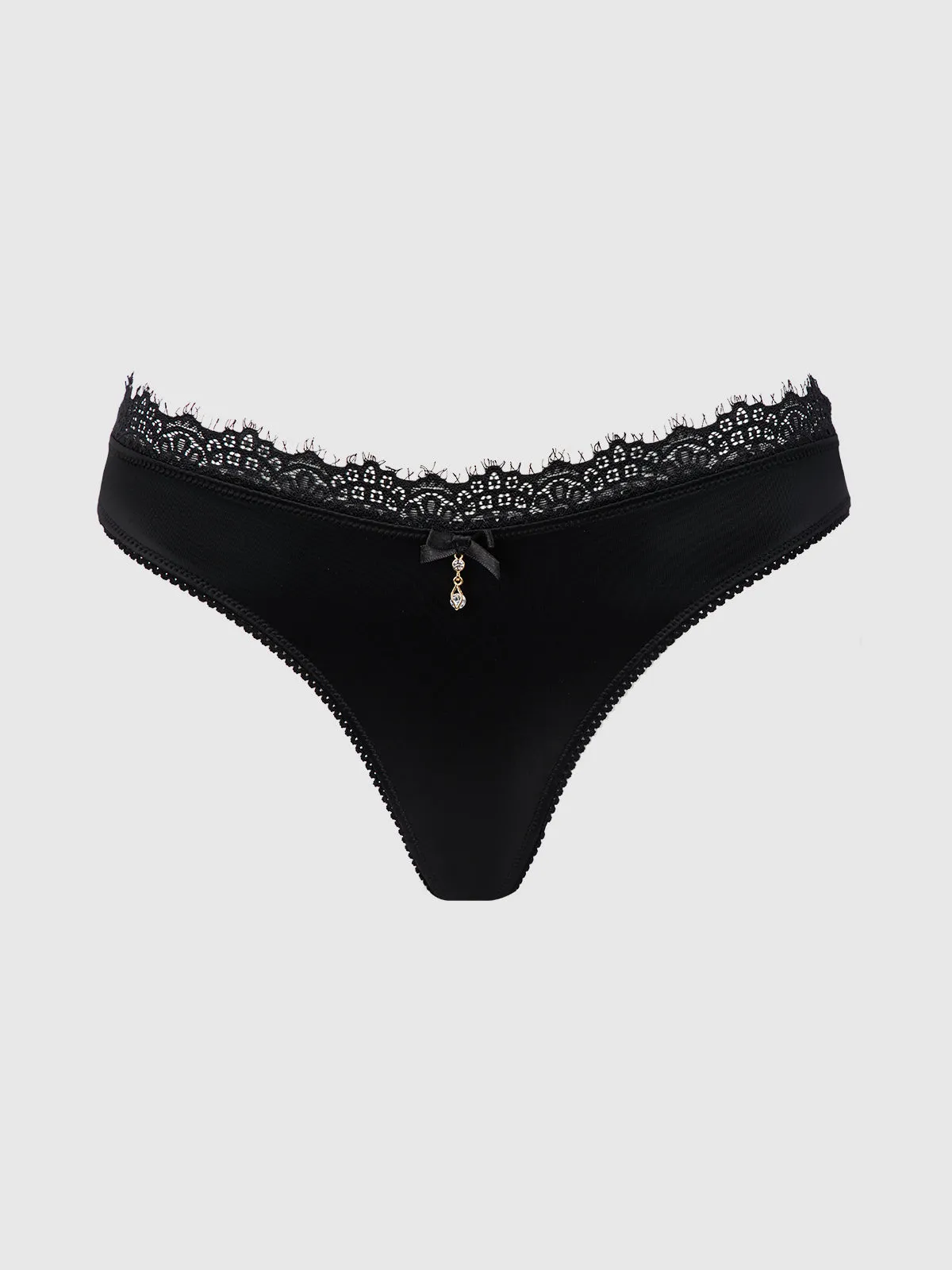 Lexi Liquid Satin & Lace Bikini