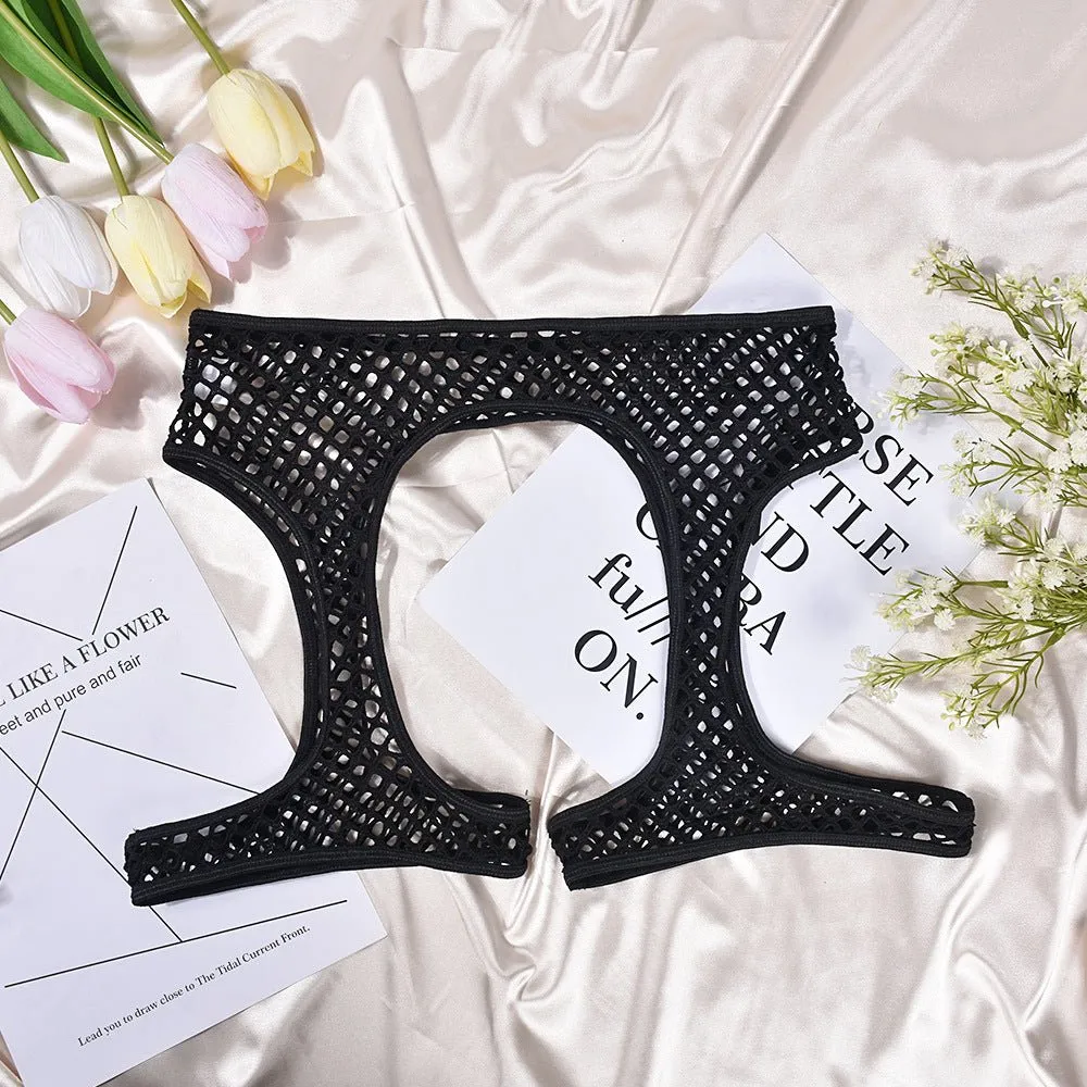 Love Me Fishnet Shaping Sexy Three-piece Set