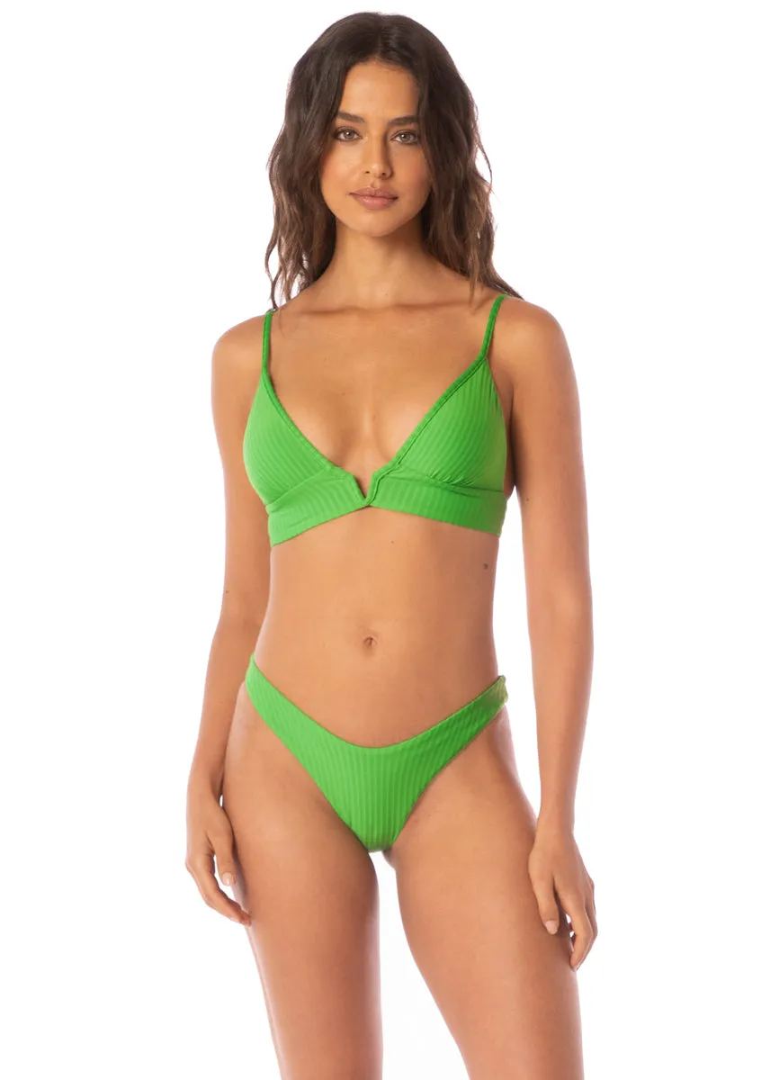 Maaji Mojito Green Splendour Regular Rise Thin Side Bikini Bottom
