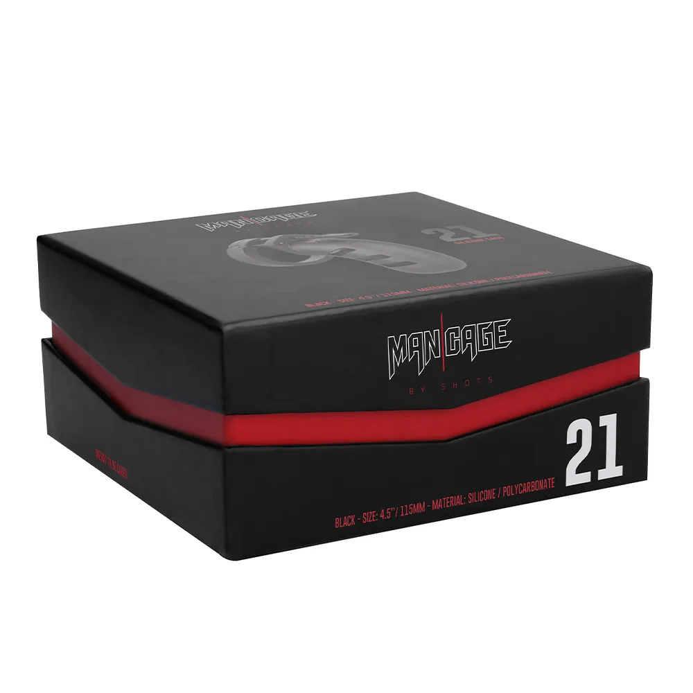 ManCage 4.5" Silicone Cock Cage - Model 21