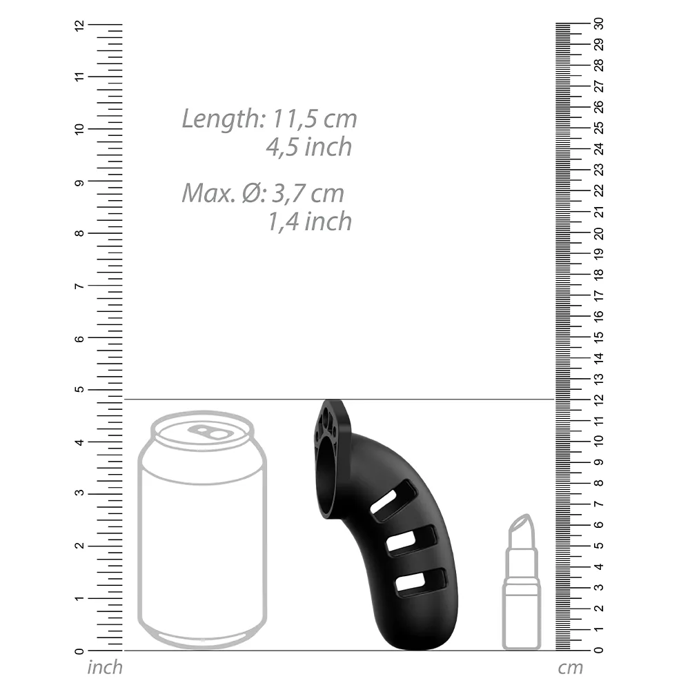 ManCage 4.5" Silicone Cock Cage - Model 21