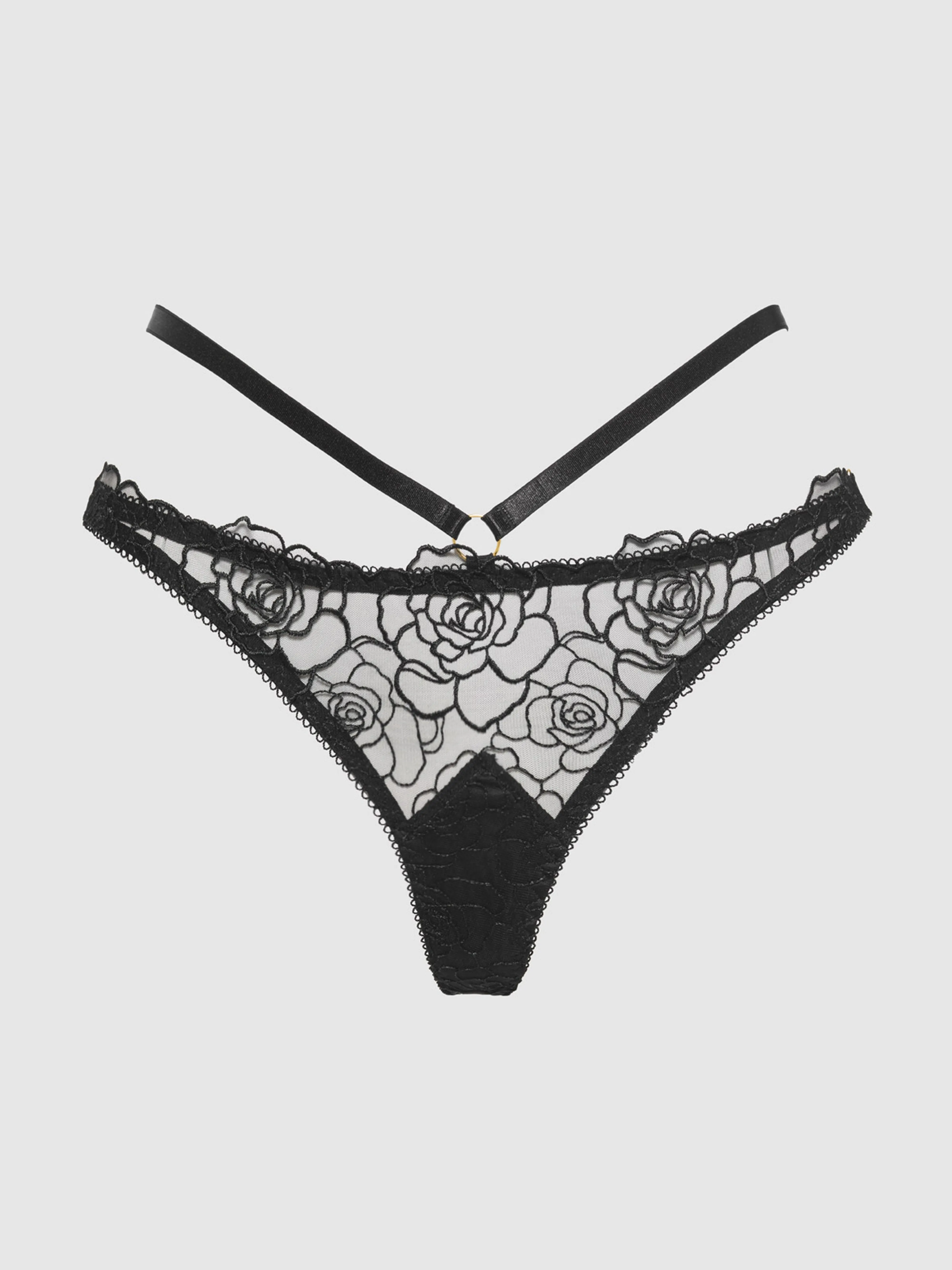 Melrose Embroidered Tanga