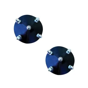 Neva Nude - Cruel Intentions Studded Pasties Nipple Covers O/S (Black)