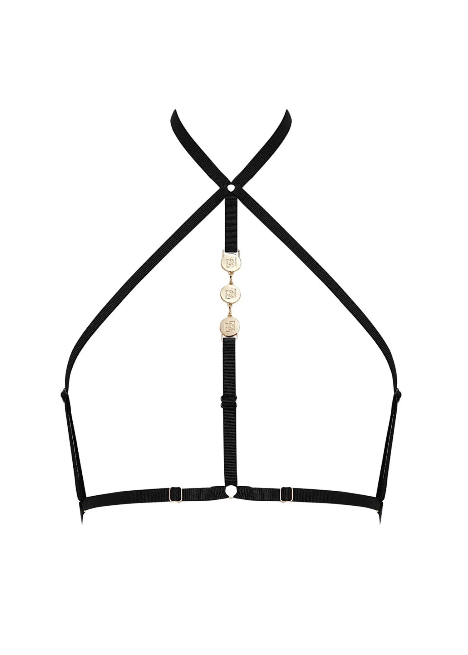 Nina Open Soft Bra (Black)