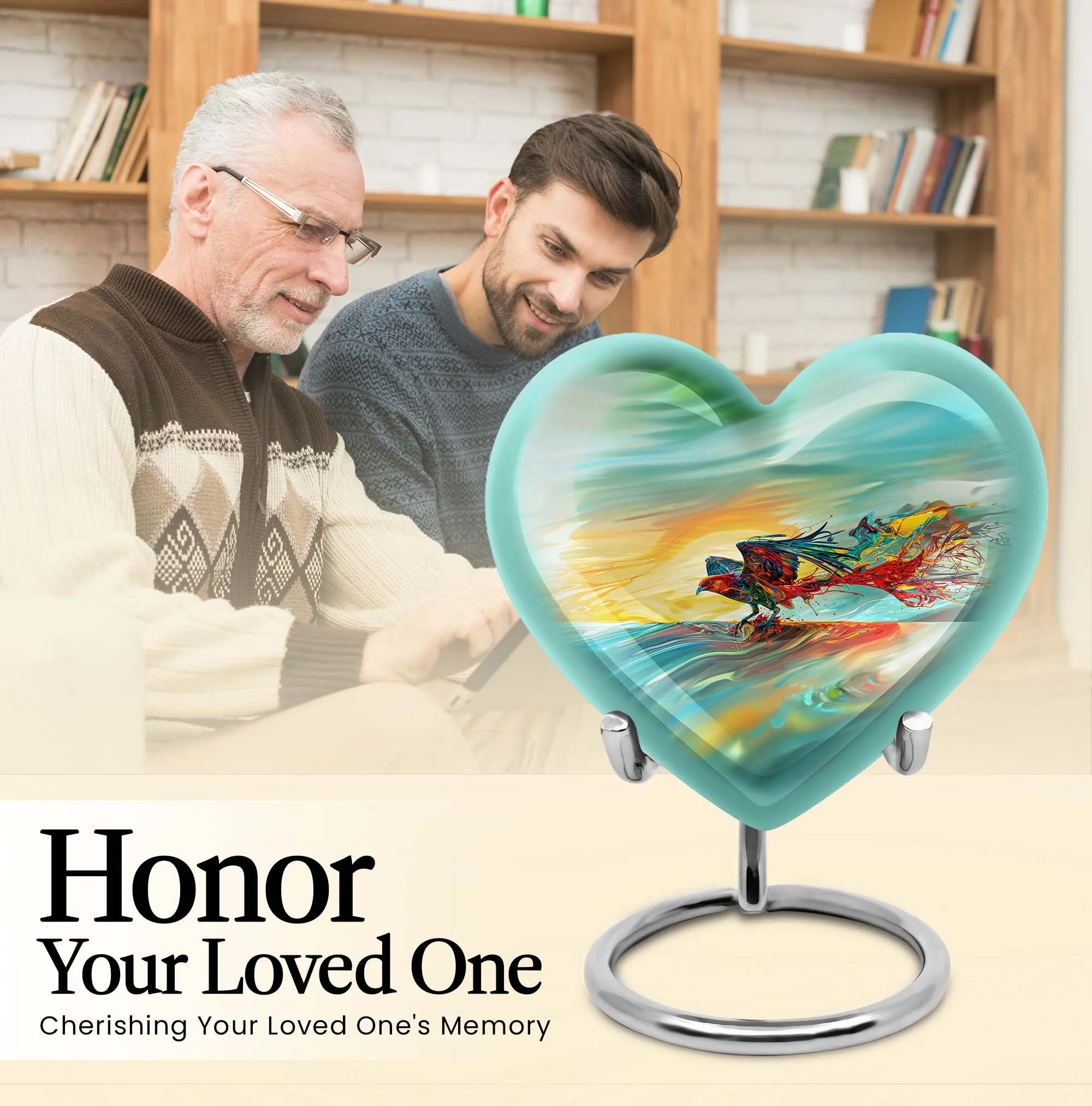 Phoenix Renaissance - Unique Masculine Cremation Urn