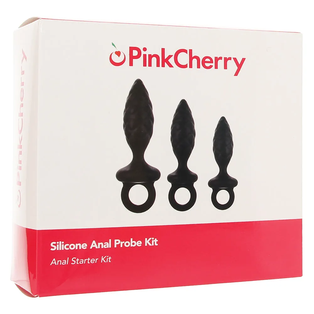 PinkCherry Silicone Anal Probe Kit