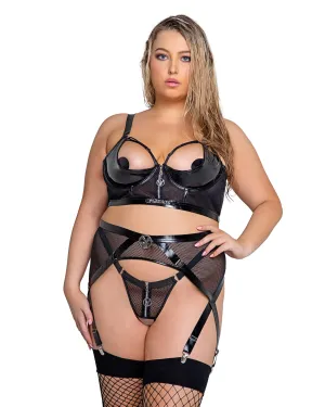 Playboy Blackout Fetish 3-Piece Set – PBLI126