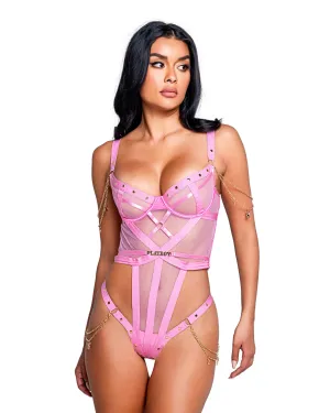 Playboy Bunny Charm Teddy - PBLI124