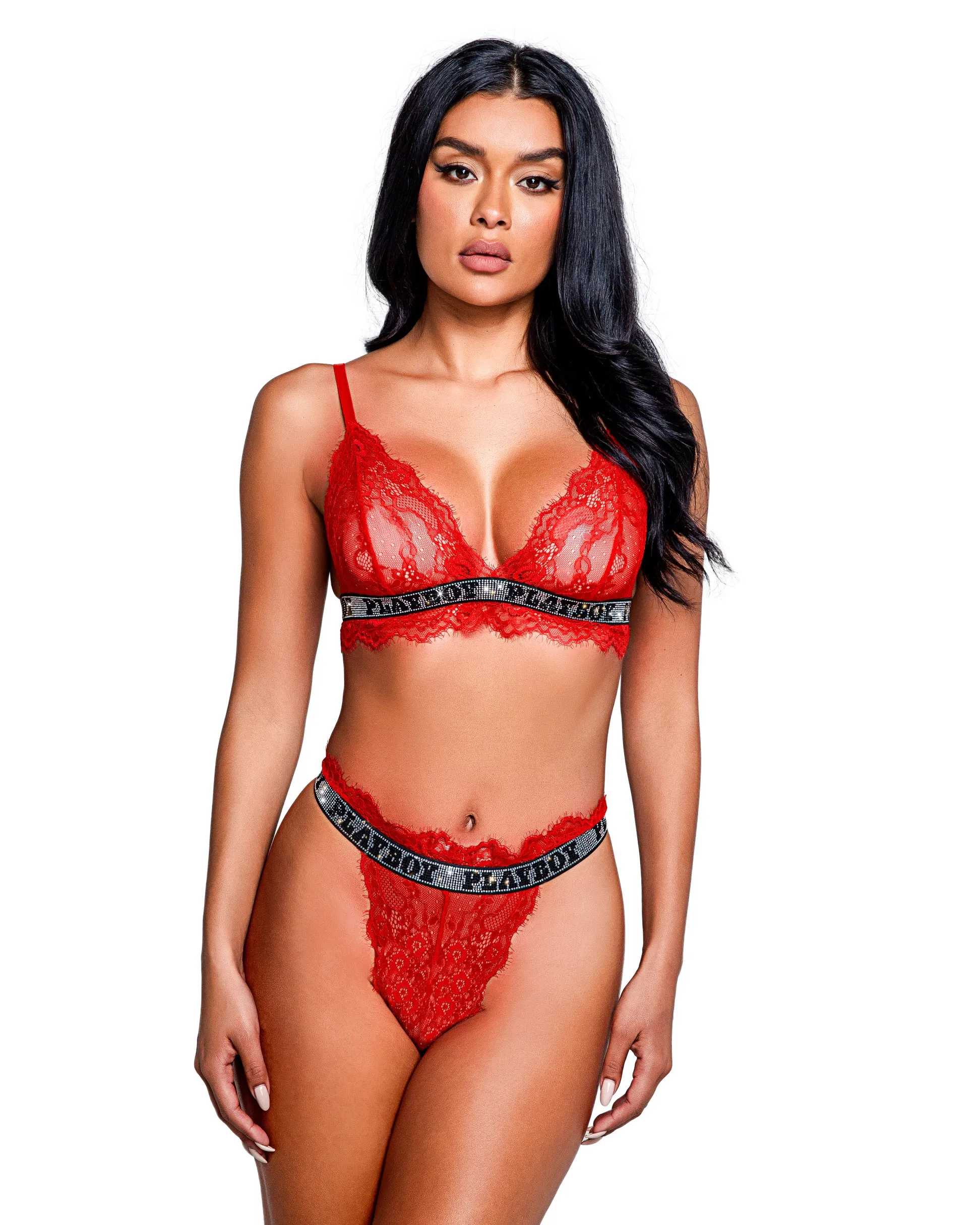 Playboy Starlet 2-Piece-Set - Black PBLI118
