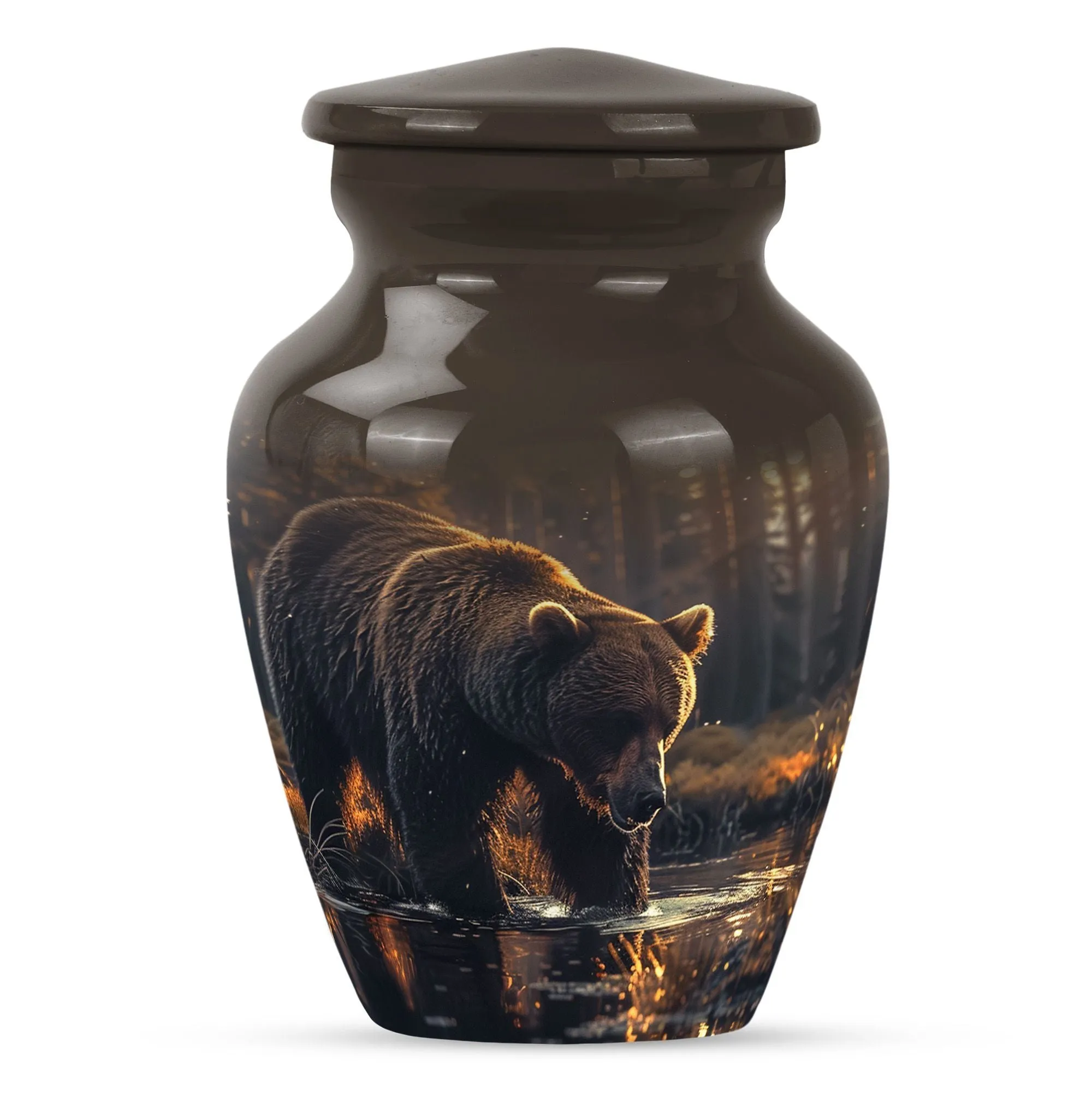 Premium Bear Cremation Urn For Cremated Human Ashes