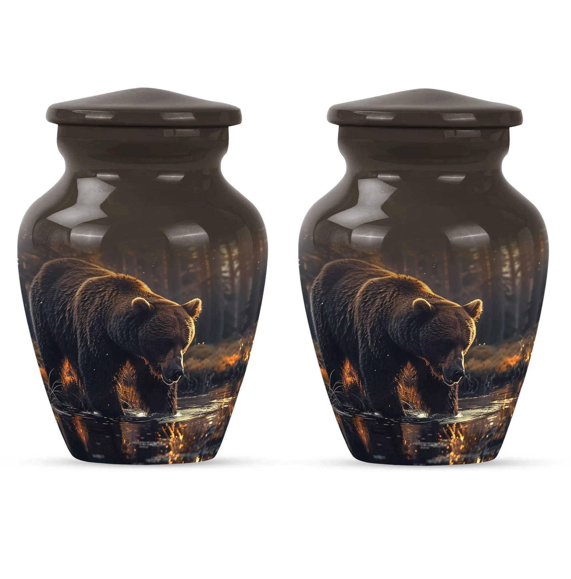 Premium Bear Cremation Urn For Cremated Human Ashes