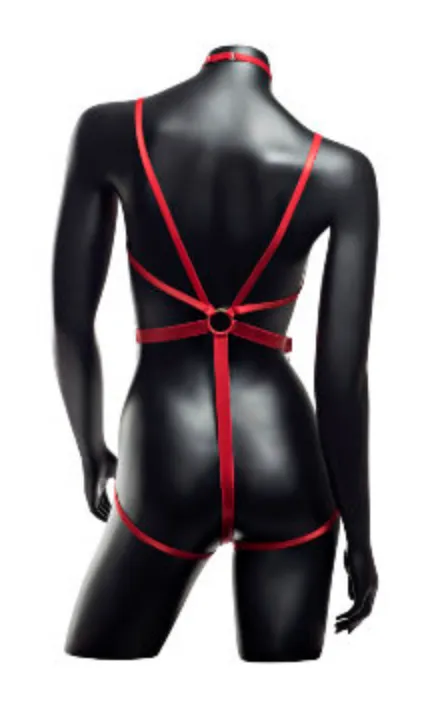 Raveware Lingerie Ambrosia Fierce Cage Bodysuit Teddy LRSAB6095