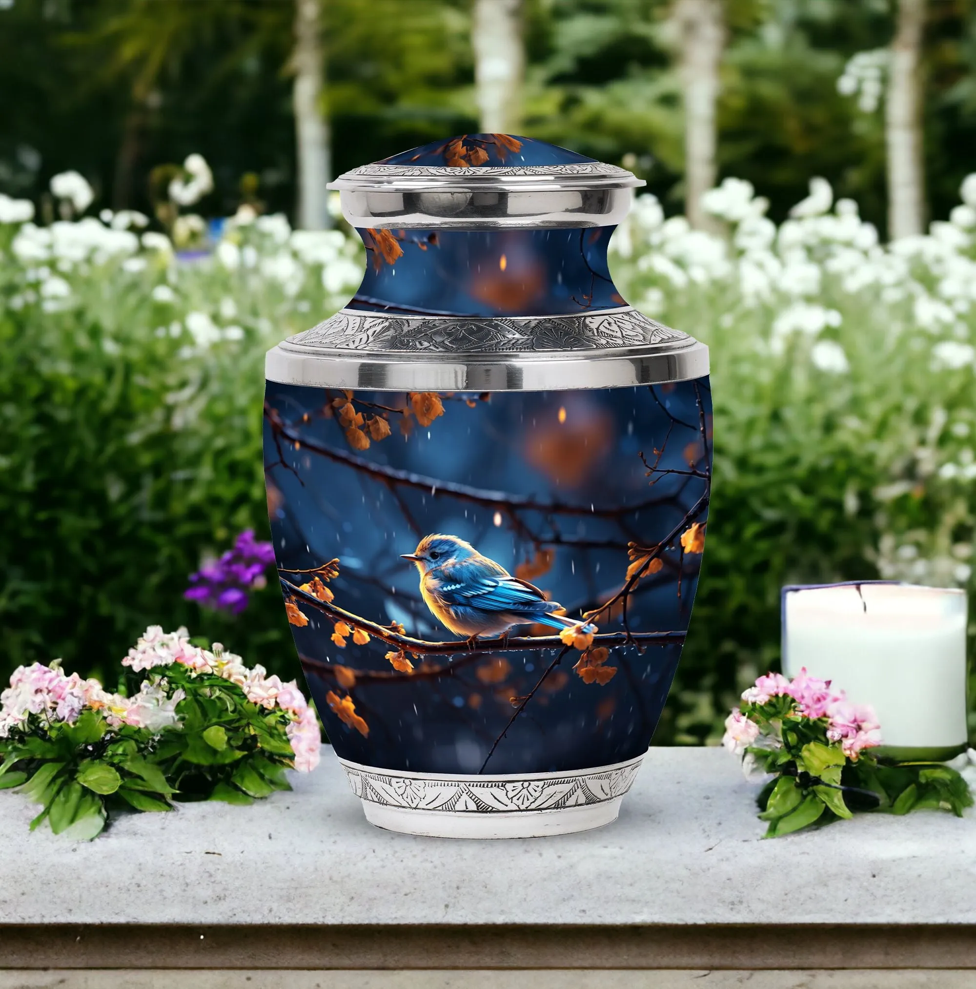 Red Sparrow Memorial: A Classy Commemoration Urn For Funeral