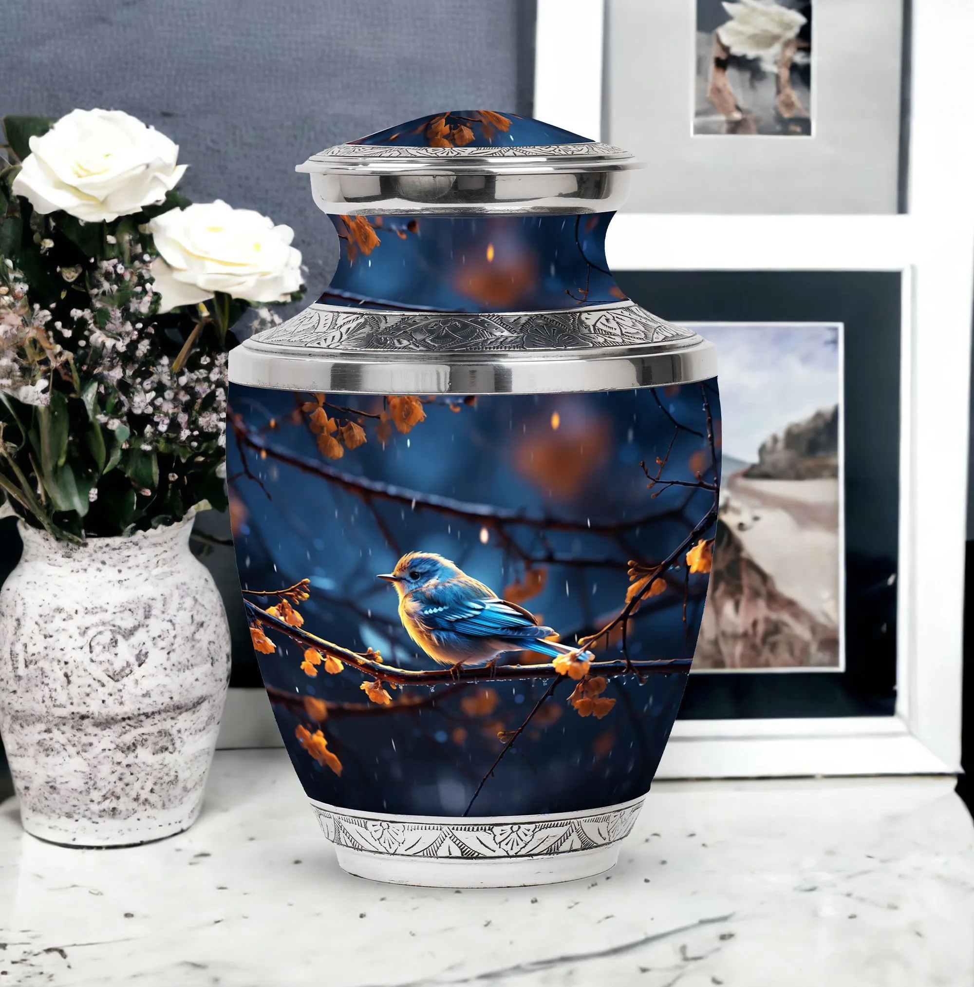 Red Sparrow Memorial: A Classy Commemoration Urn For Funeral