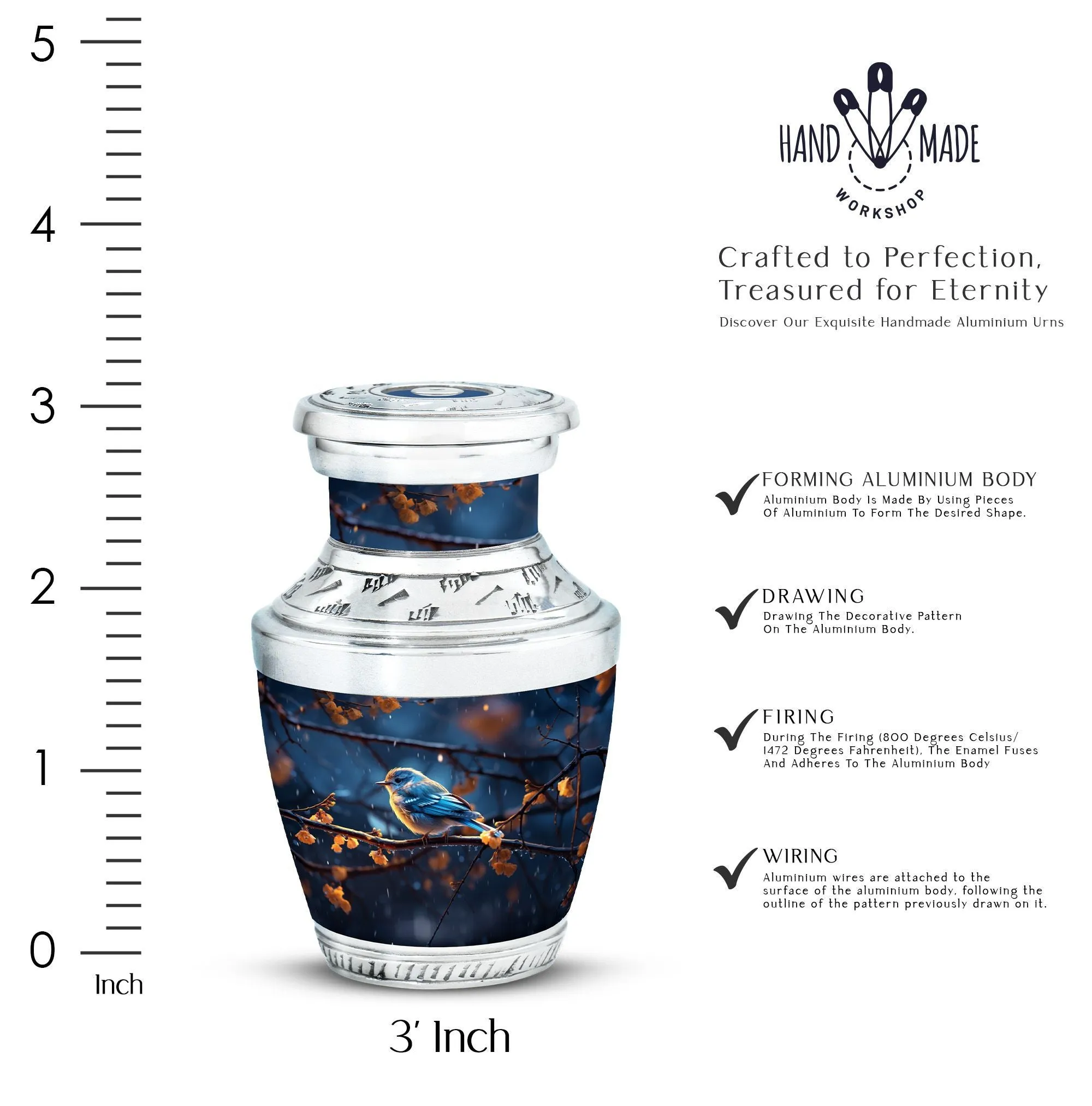 Red Sparrow Memorial: A Classy Commemoration Urn For Funeral