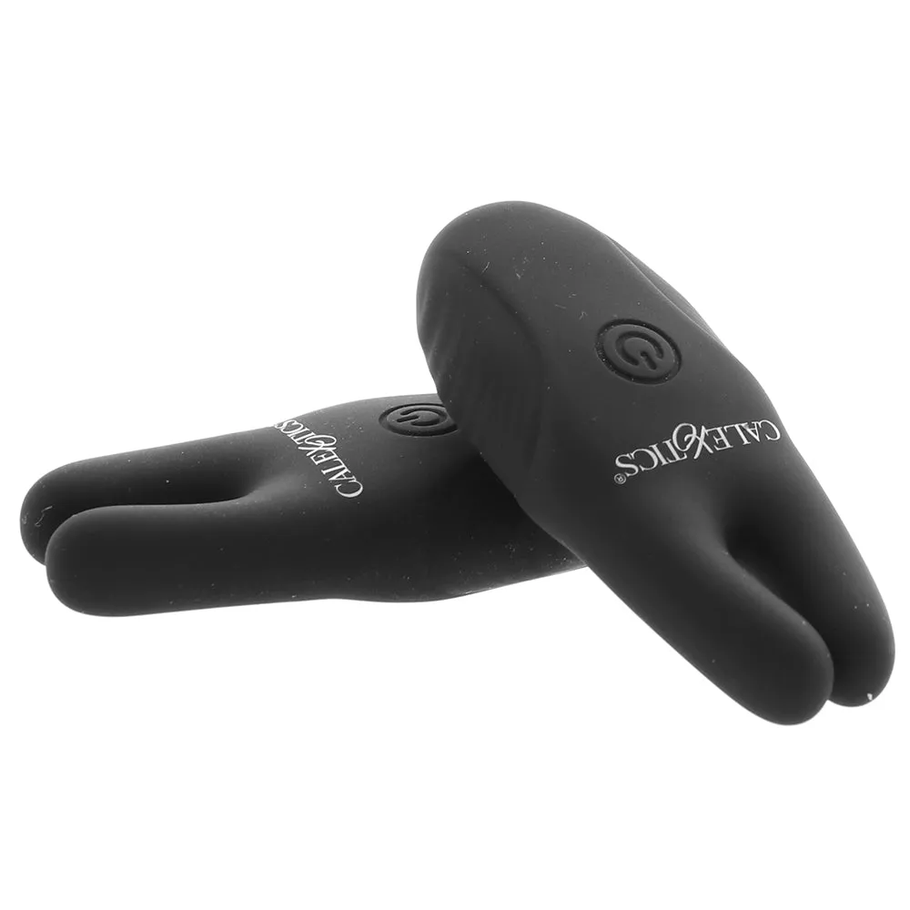 Remote Silicone Nipple Clamps in Black