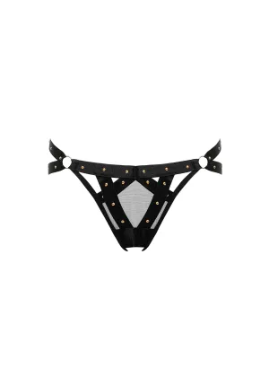 Sana Open Panty (Black)