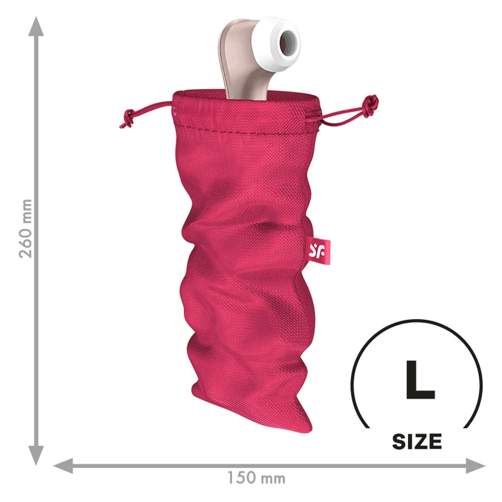 Satisfyer Treasure Bag Large Sex Toy Storage Pink