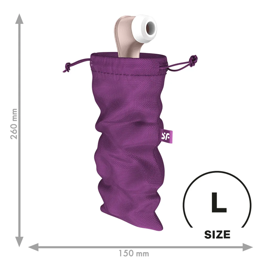 Satisfyer Treasure Bag Large Sex Toy Storage Violet