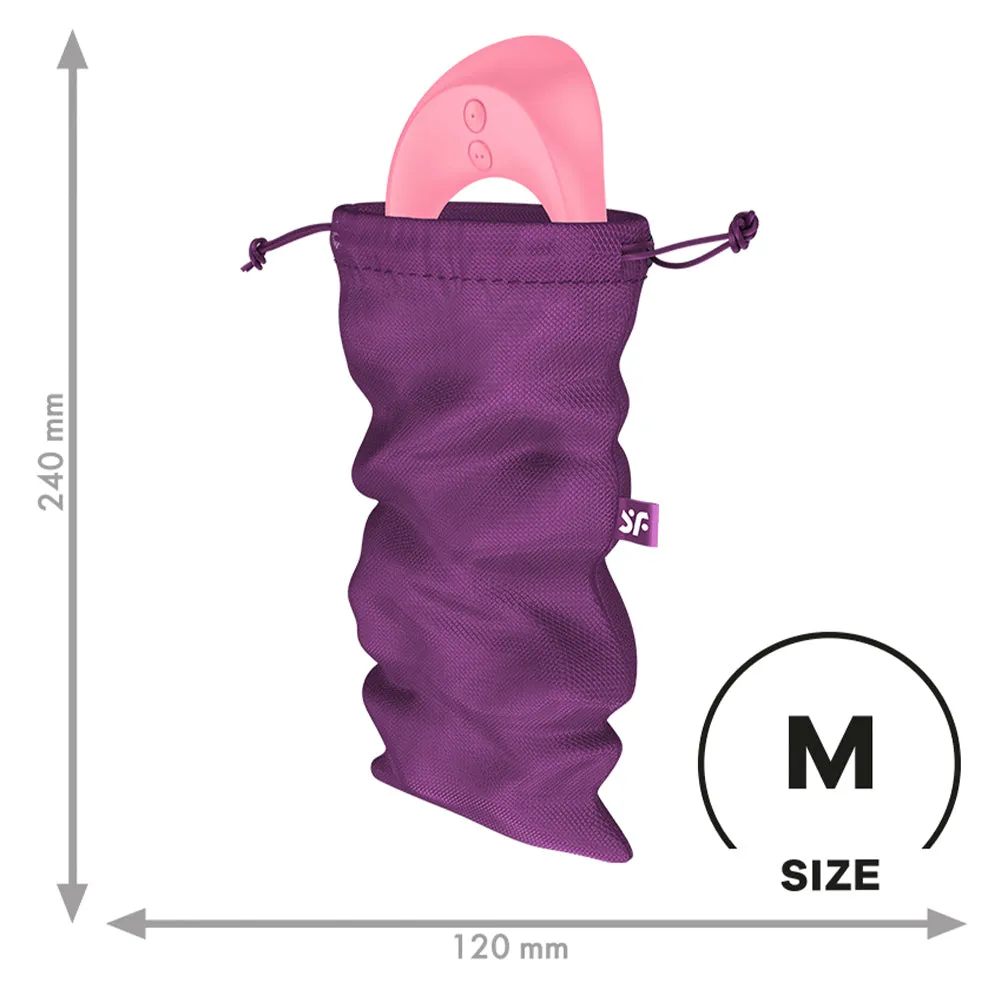 Satisfyer Treasure Bag Medium Sex Toy Storage Violet