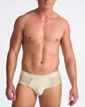 Score Sheer Brief - Cloud Cream