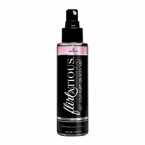 Sensuva Flirtatious Body Mist Vanilla. Sugar. Sweet Pea
