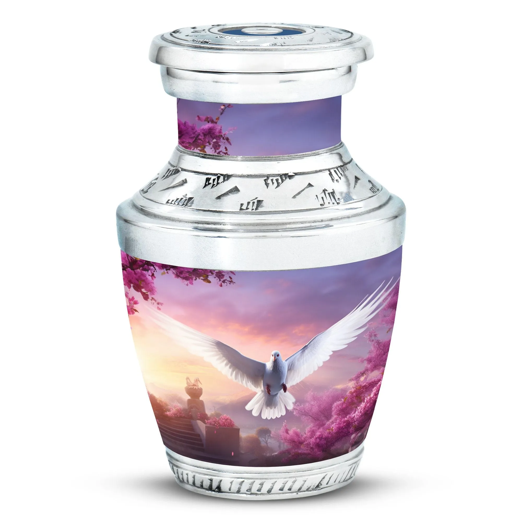 Serenity Dove Cremation Urn, Aesthetic Container for Human Ashes
