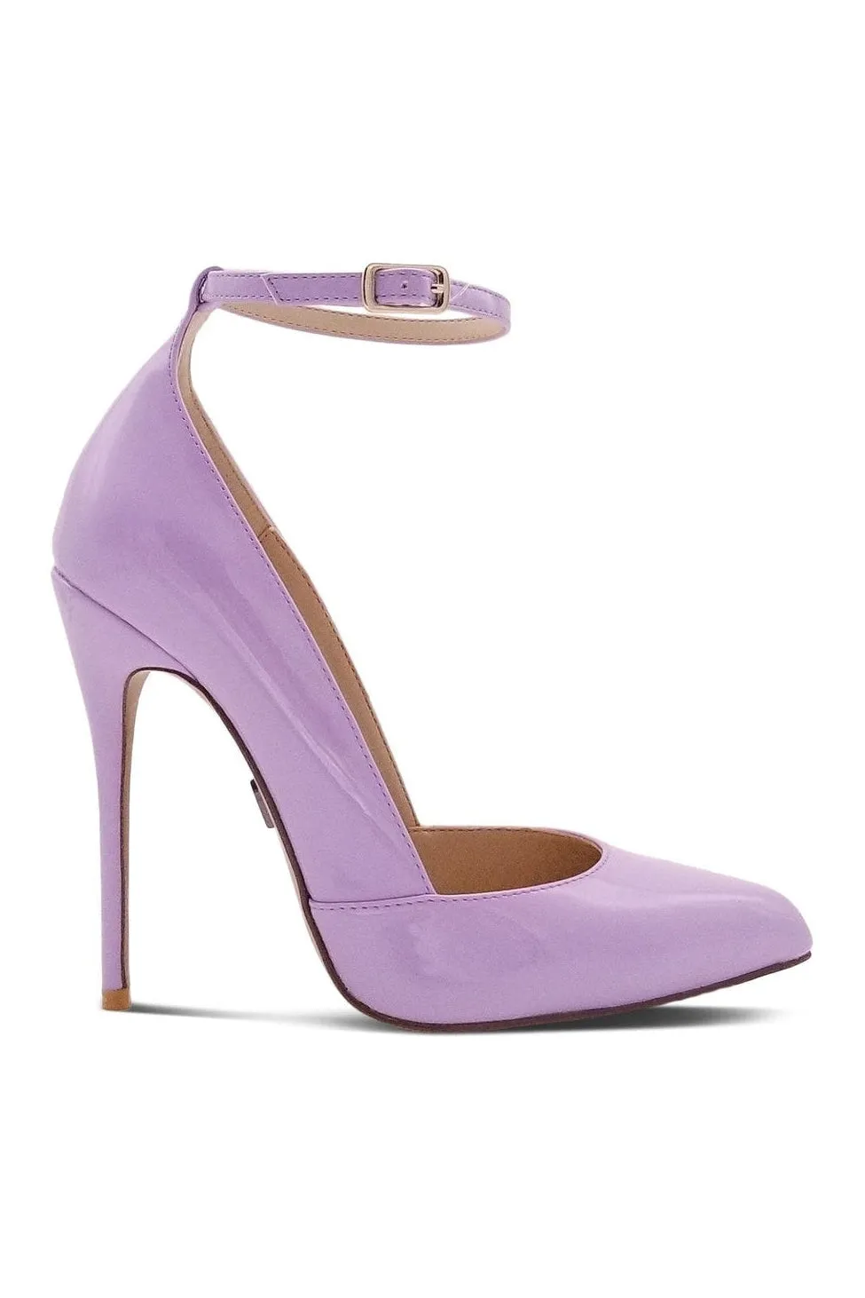 Sexy A-Line Ankle Strap Stiletto Pump