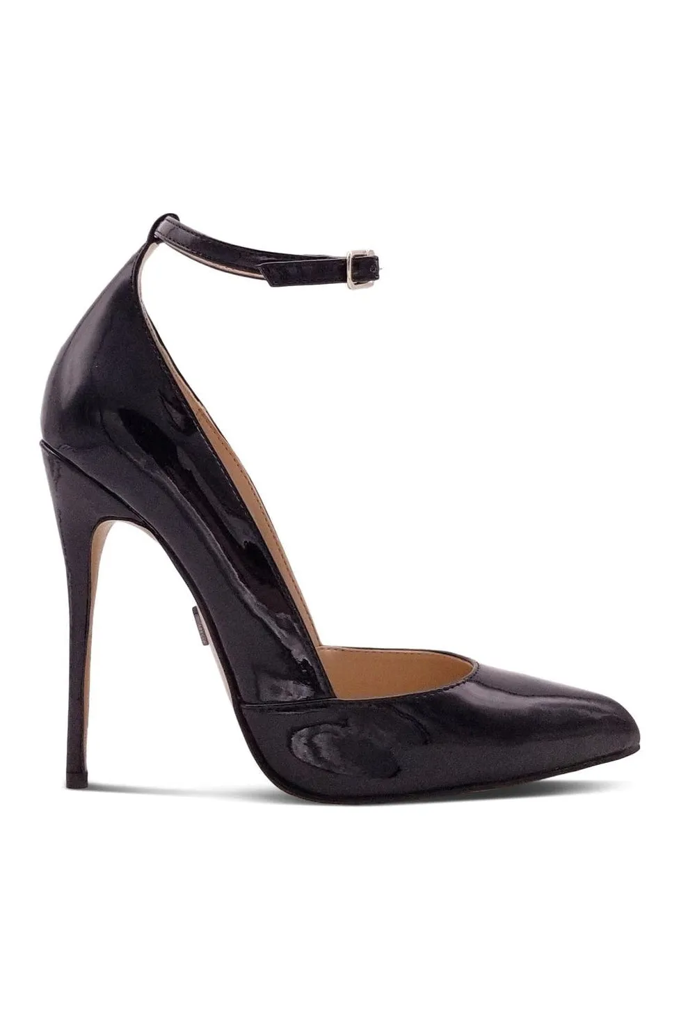 Sexy A-Line Ankle Strap Stiletto Pump