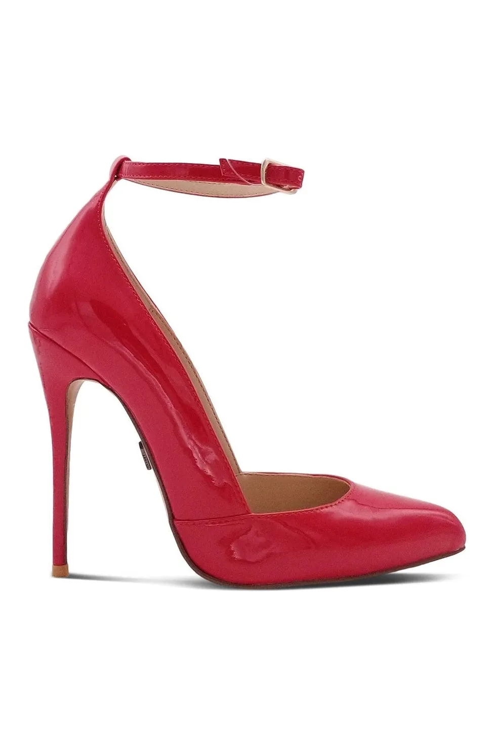 Sexy A-Line Ankle Strap Stiletto Pump