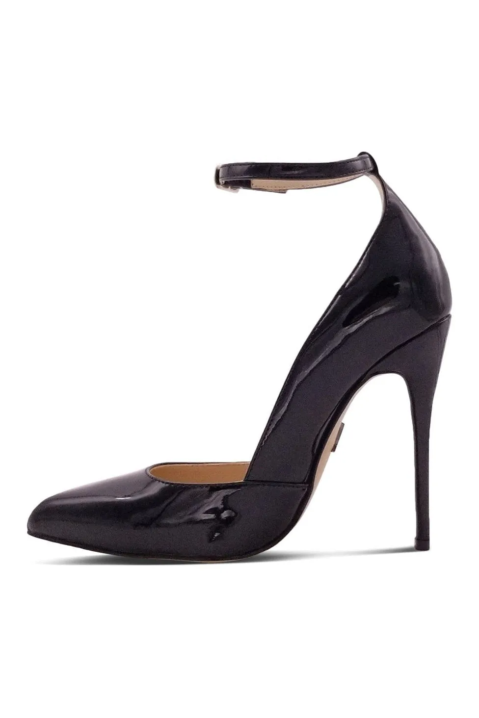 Sexy A-Line Ankle Strap Stiletto Pump