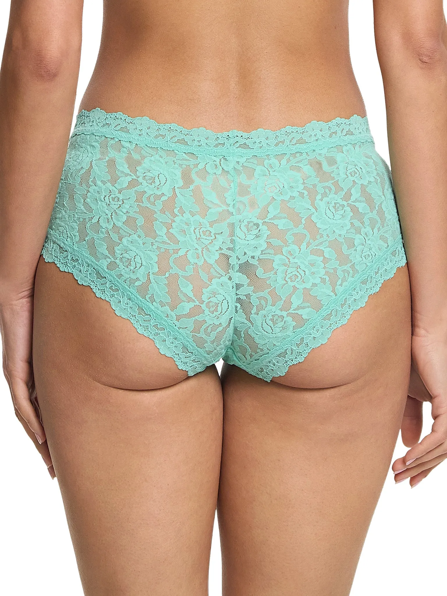 Signature Lace® Boyshort Tulum Green