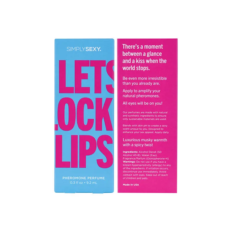 Simply Sexy Let's Lock Lips Pheromone Perfume 0.3oz