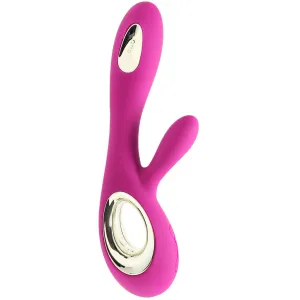 SORAYA Wave G-Spot and Clitoral Vibrator in Deep Rose
